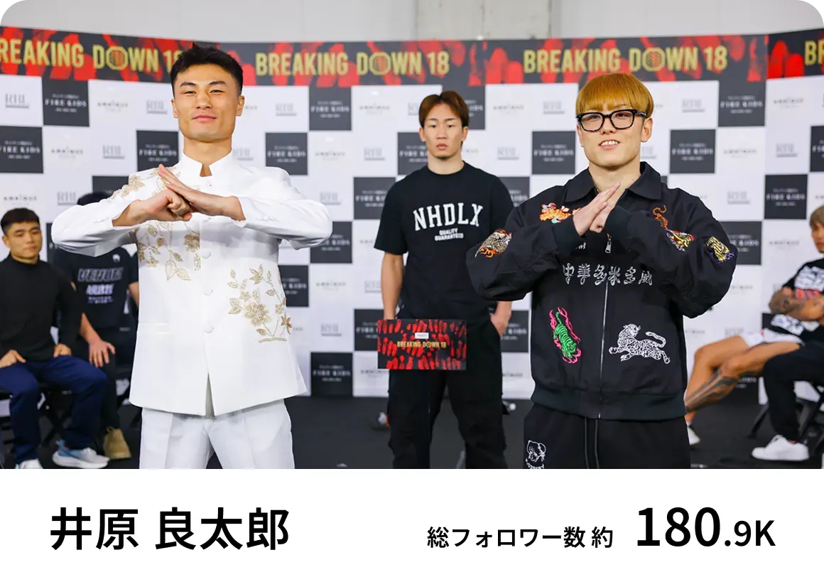 インフルエンサーの井原 良太郎